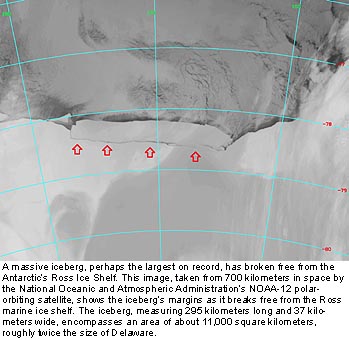 [iceberg] courtesy of antarctic meteorology research center